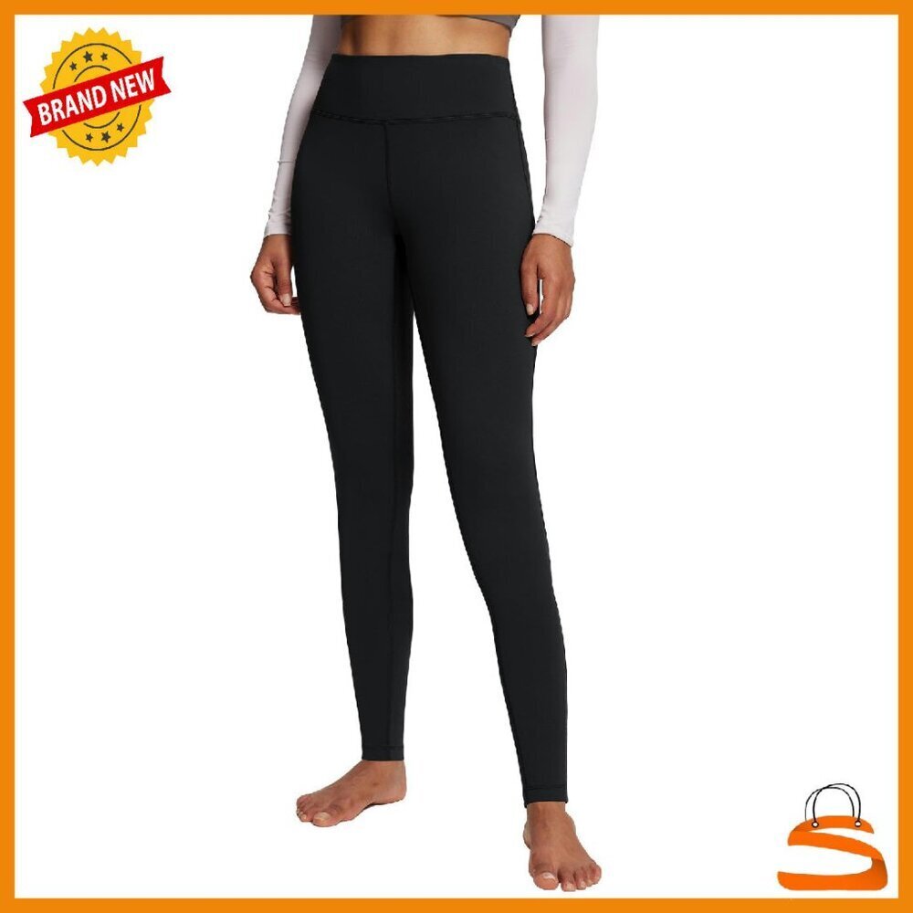 Fleece Lined Thermal Leggings High Waist Pocket Winter Yoga Pants
